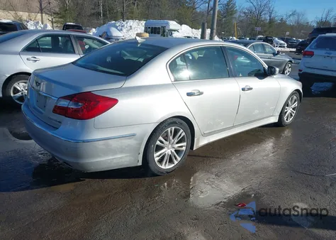2012 Hyundai Genesis 4.6 z USA, uszkodzony, nr VIN KMHGC4DF9CU207474
